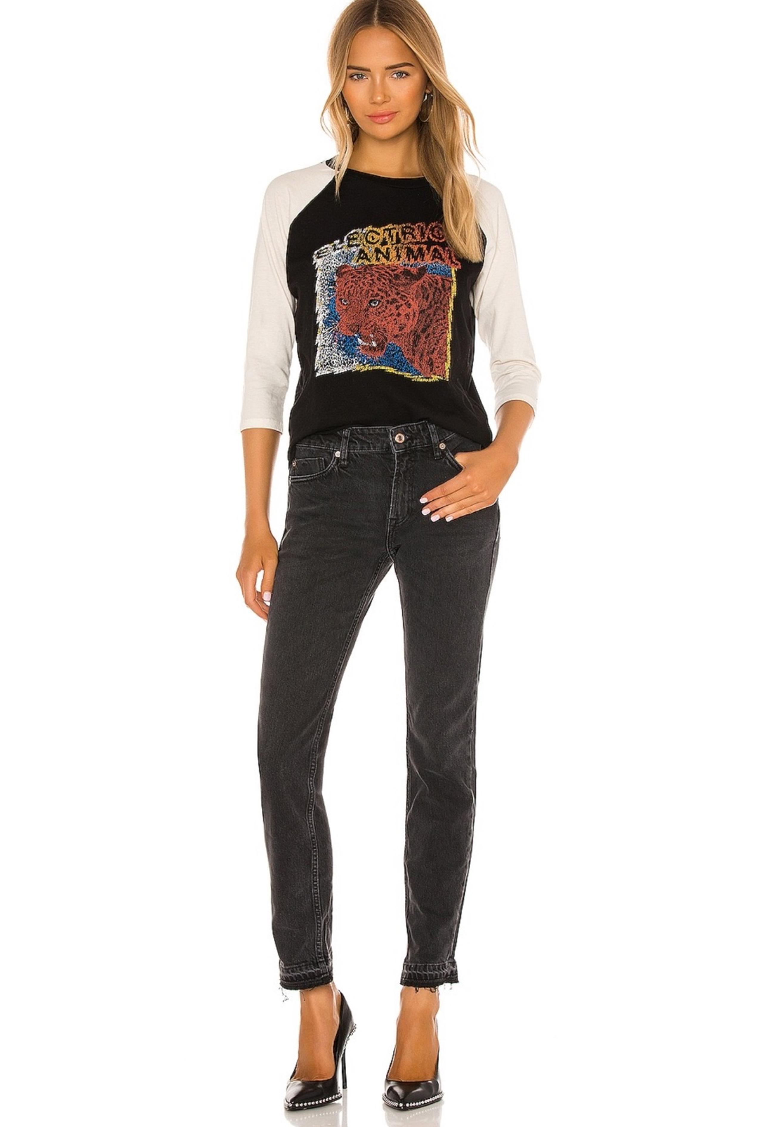 Free People x We The Free Cuffed Slim Boyfriend Jeans