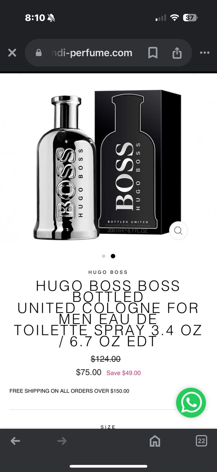 Hugo Boss - Boss bottled United