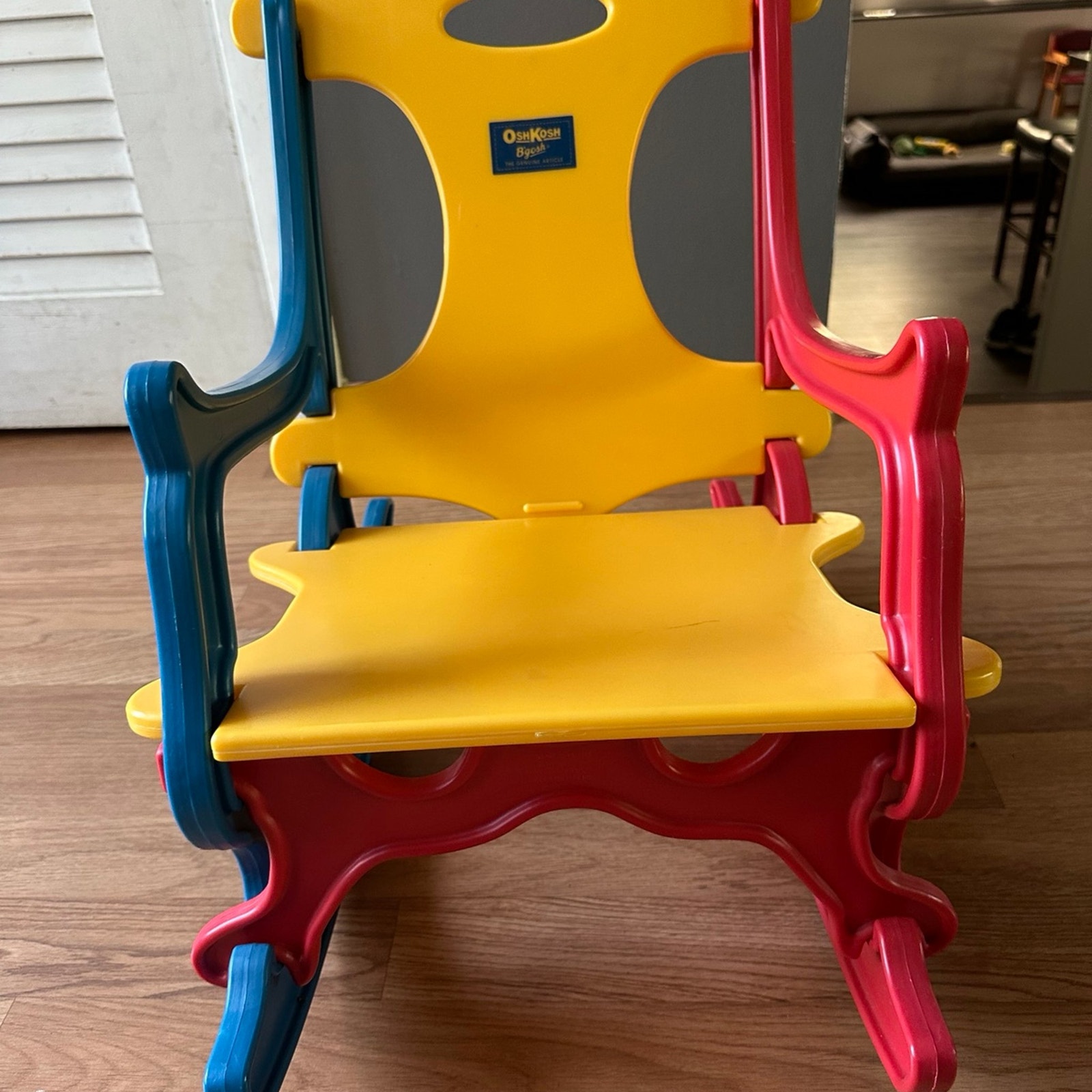 vintage oshkosh kids rocking chair