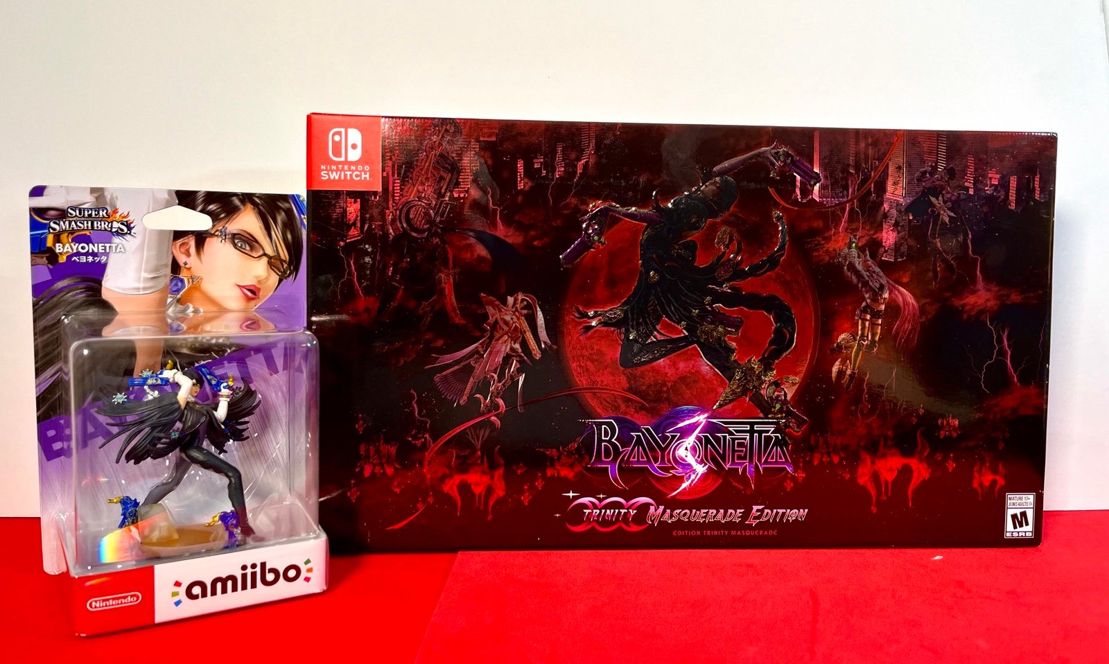 2022 Bayonetta 3 Trinity Masquerade Edition (Switch) w/ JP Bayonetta amiibo