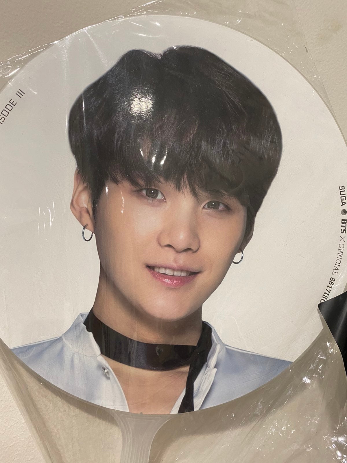 RARE BTS SUGA PICKET (THE WINGS TOUR)