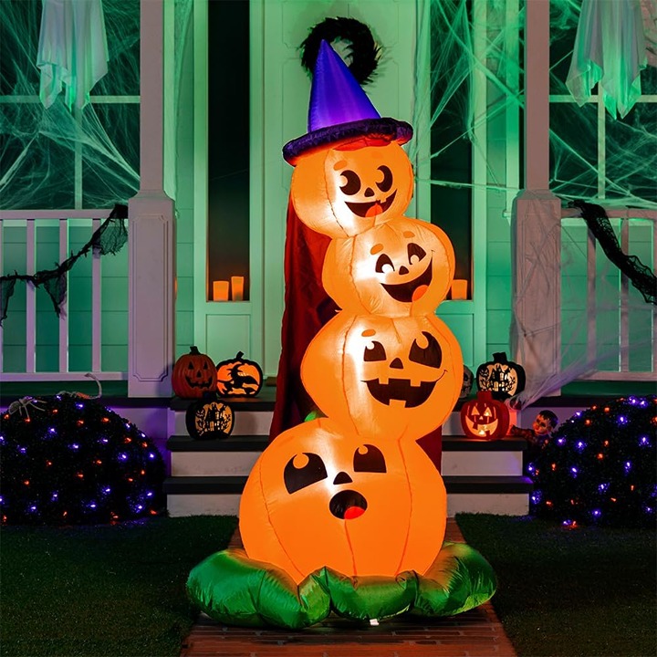 6 FT Halloween Inflatables Outdoor Decorations, Blow Up Halloween Yard