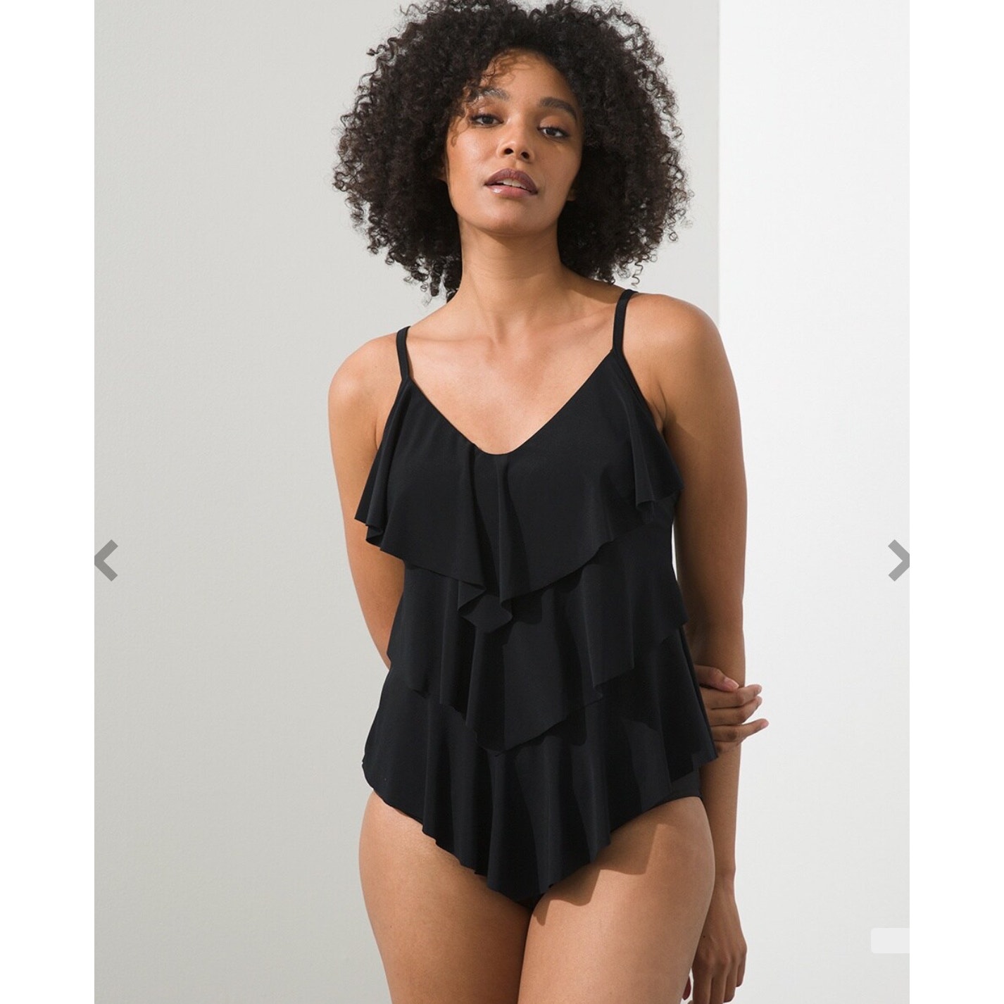 Magicsuit Solid Rita Tankini Top - 16 - Black