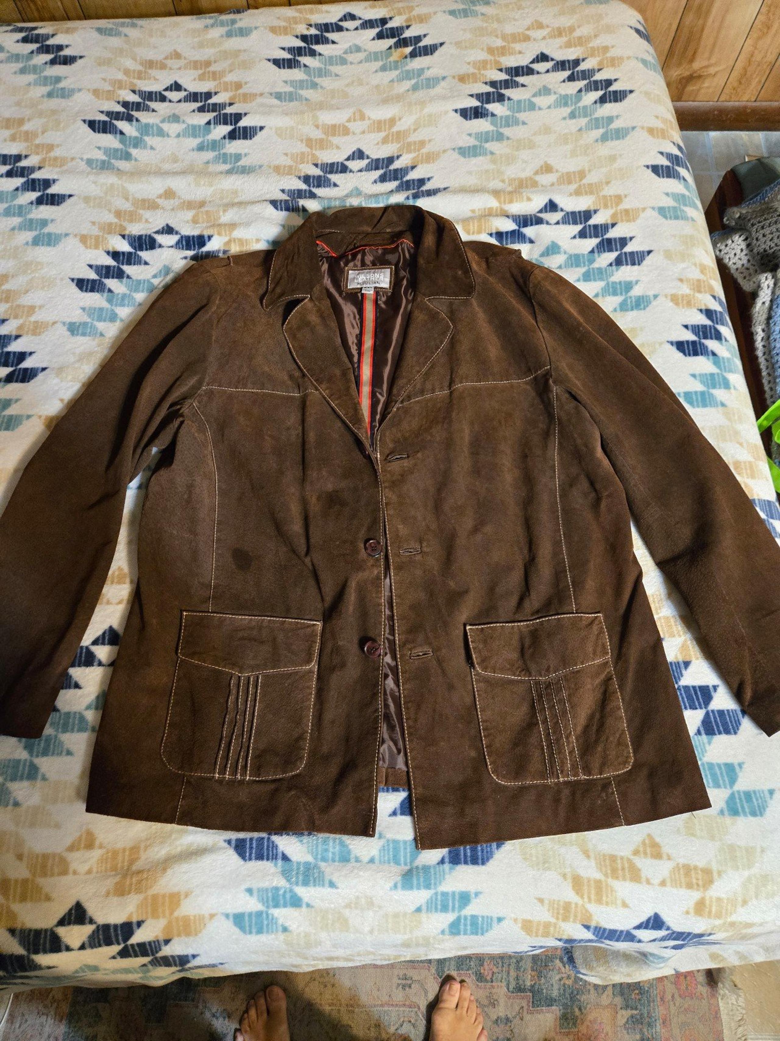 Wilson XXL mens leather jacket