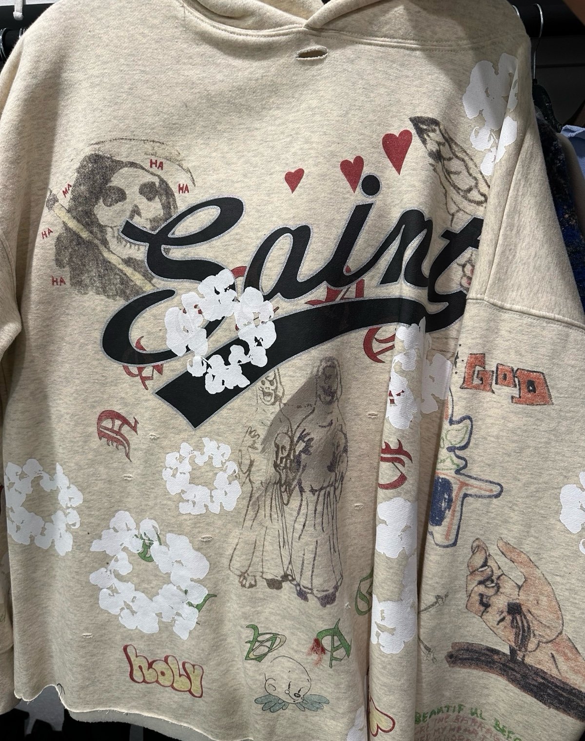 saint michael hoodie