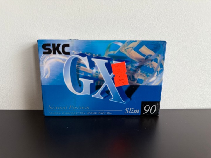 2x SKC GX 90 60 Type I Normal Bias Cassette Tapes SEALED BLANK NEW (12/each)