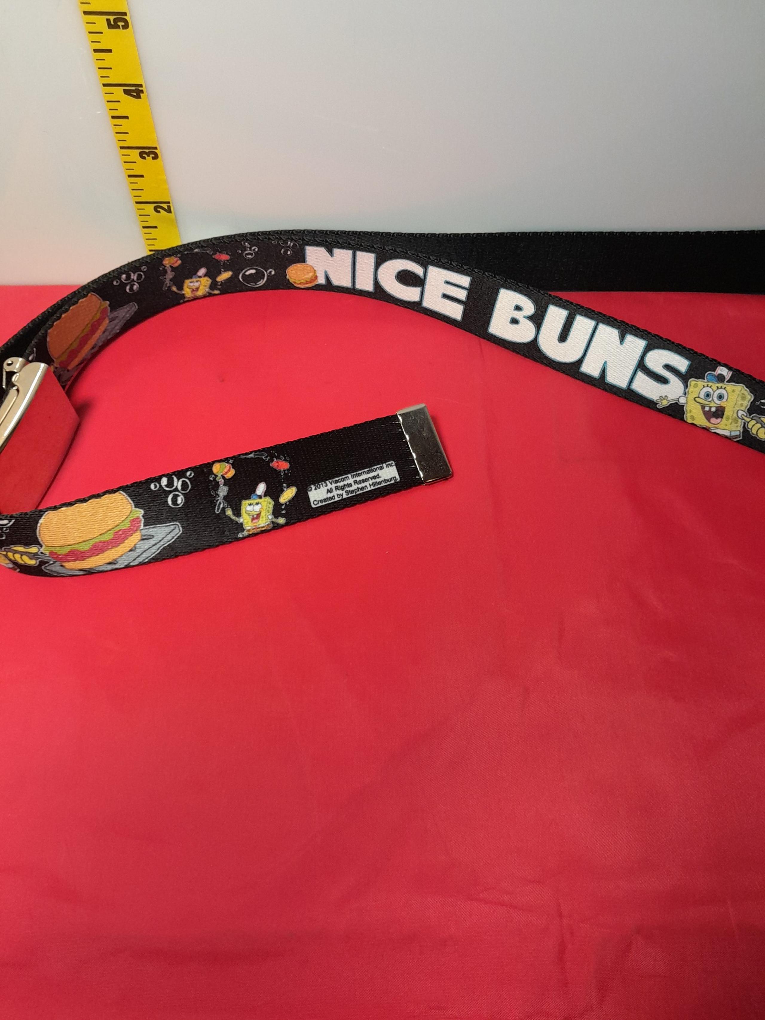 2013  SpongeBob SquarePants**NICE BUNS** adjustable Belt