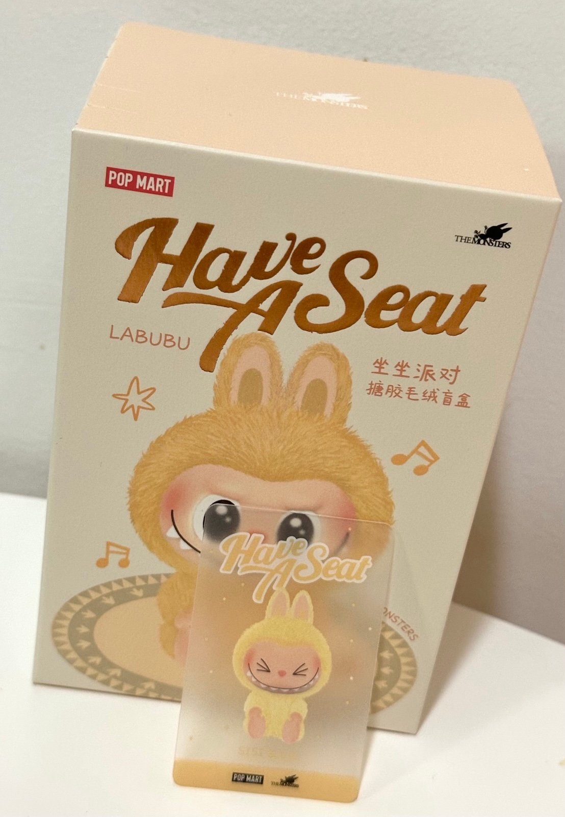 POP MART LABUBU The Monsters Have A Seat Plush - SISI Sealed