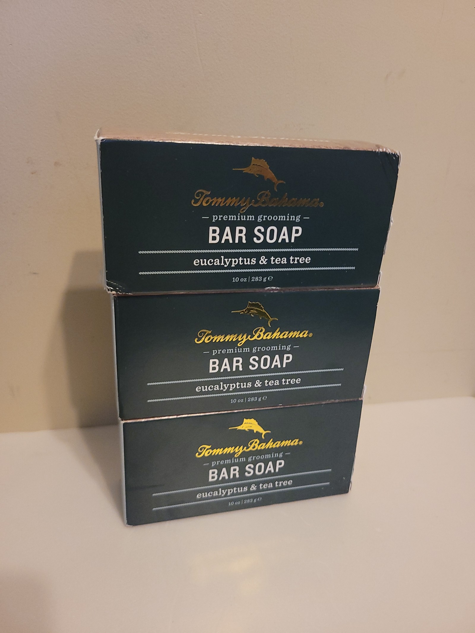 3x Bahama Bar Soap Eucalyptus and Tea Tree 10 oz