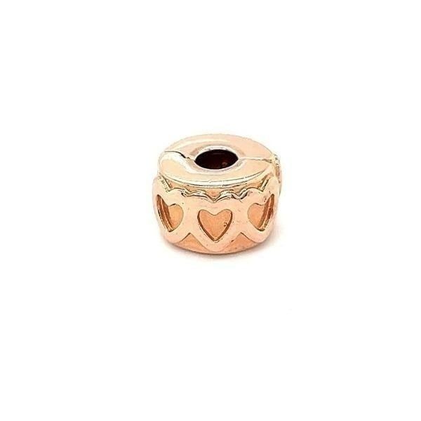 Pandora Rose Heart Clip Charm