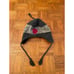 REI WOOL BLEND EMBROIDERED EQR FLAP BEANIE O/S