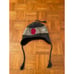 REI WOOL BLEND EMBROIDERED EQR FLAP BEANIE O/S