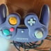 Gamecube controller authentic Nintendo indigo Blue & Clear White