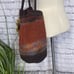 Gertie Couture Boiled Felted Alpaca Wool South American Boho Folksy Tote Bag Mul
