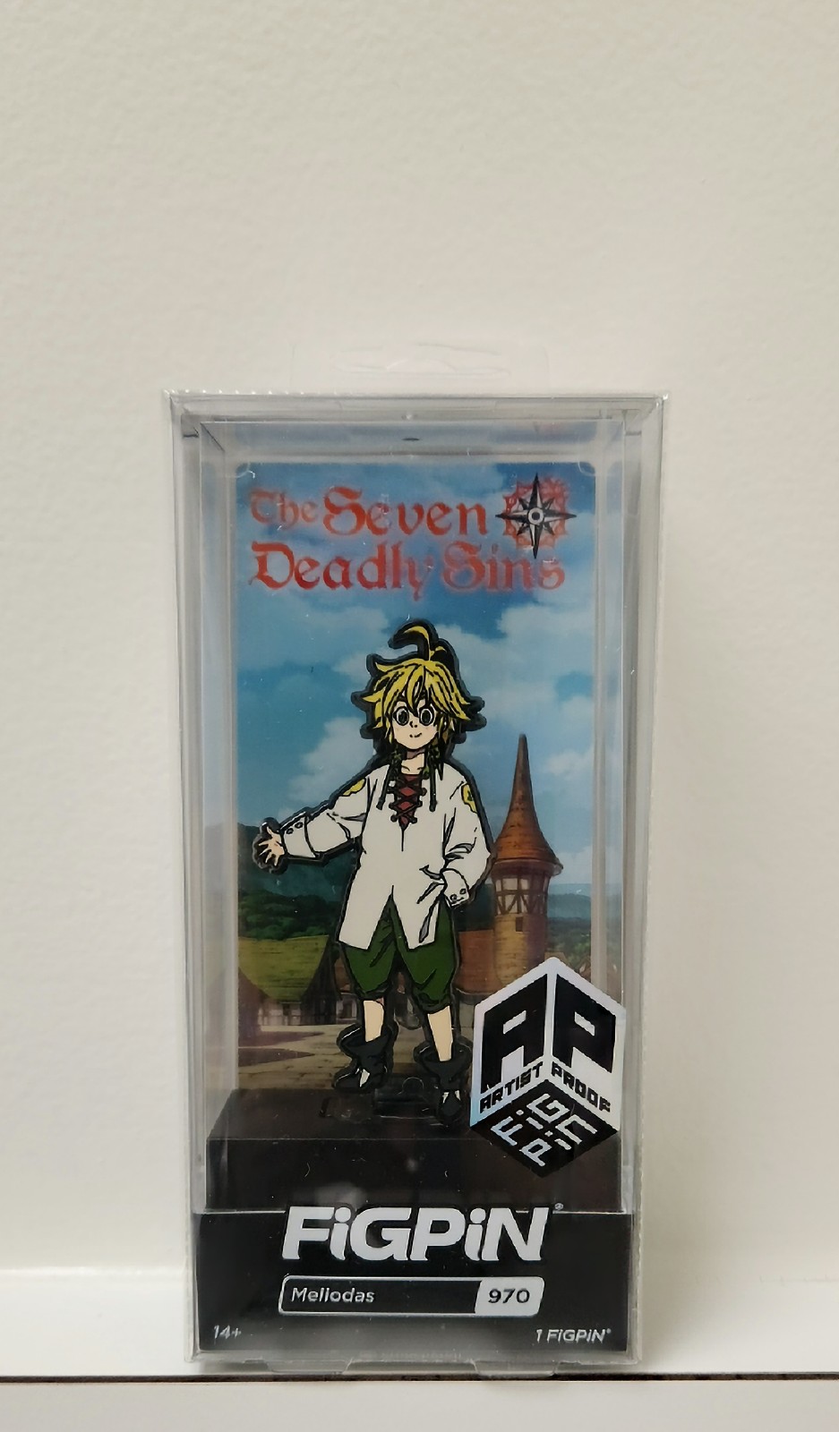 Figpin AP Artist Proof Meliodas 970 Artist Proof AP Seven Deadly Sins SDS Locked