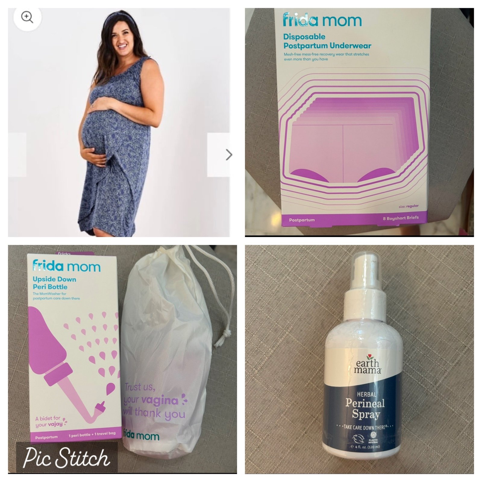 Latched Mama Labor & Delivery Dress + Postpartum Bundle