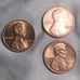 Lot of 9 Lincoln pennies