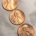 Lot of 9 Lincoln pennies