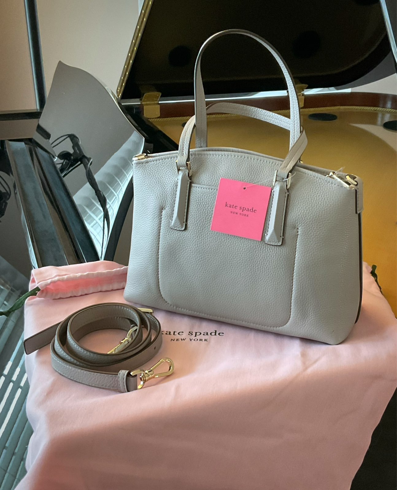 Kate Spade | True Taupe Abbott Small Sat