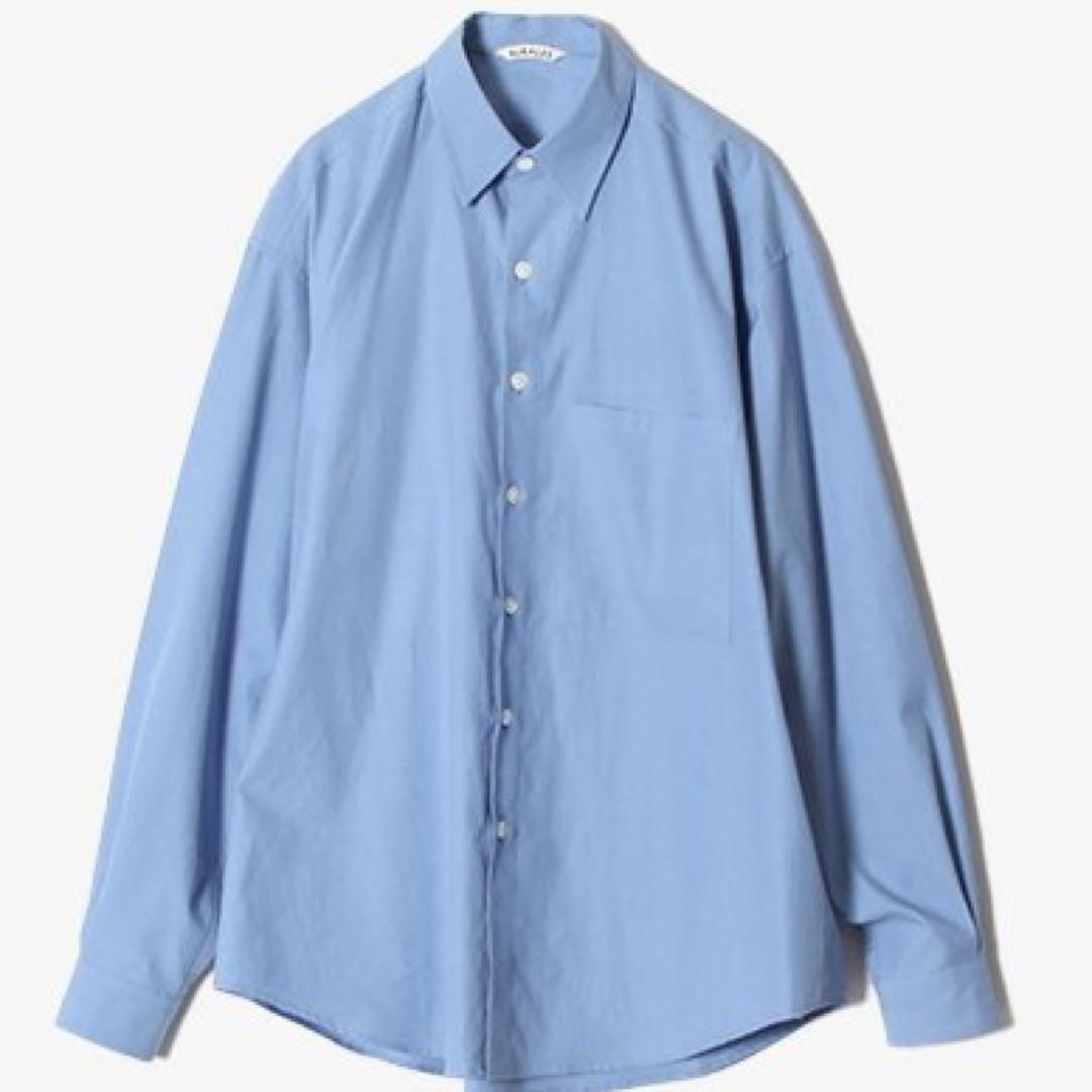 WASHED FINX TWILL BIG SHIRT A23SS02TN