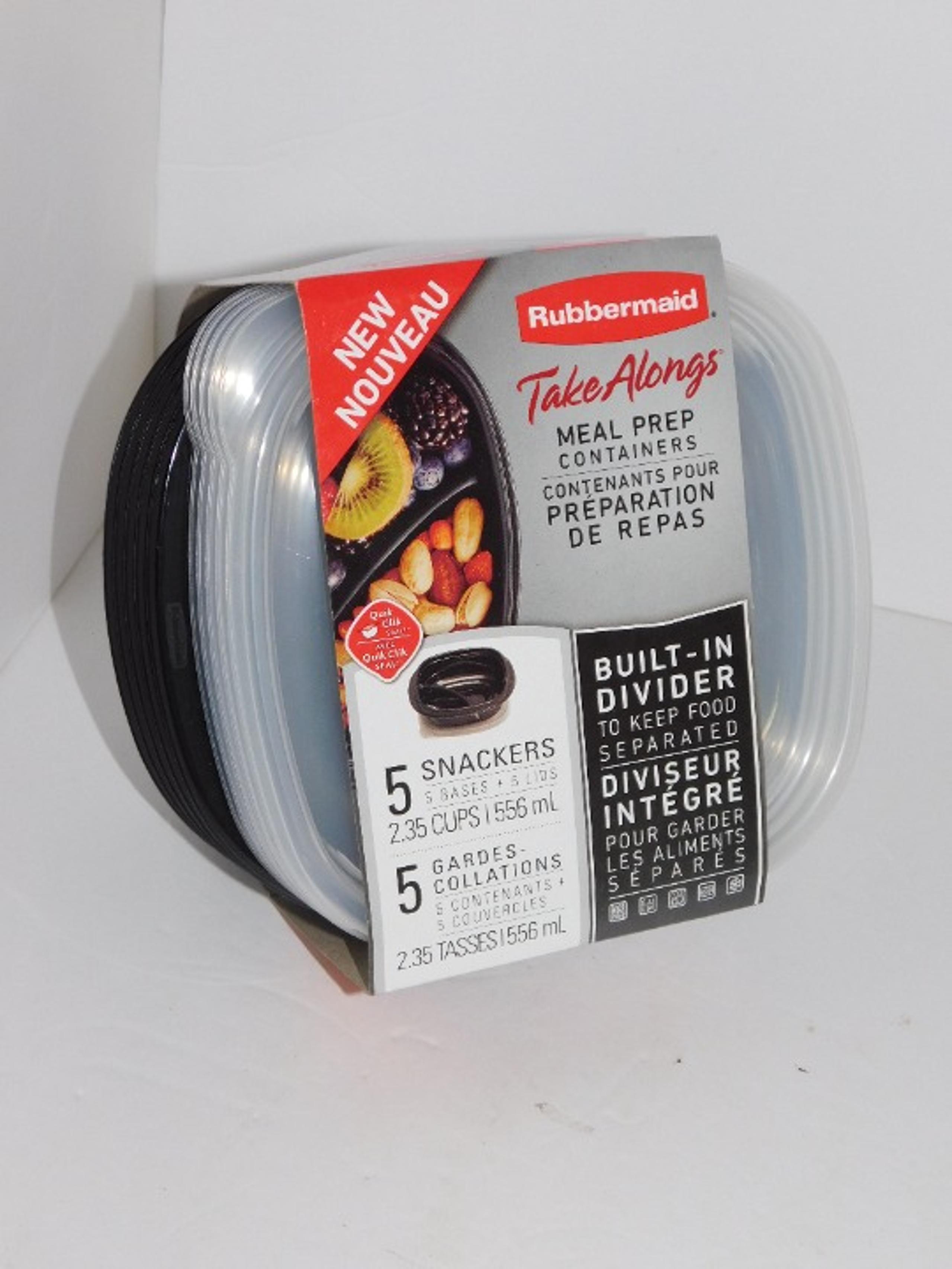Rubbermaid Portion Containers Snackers