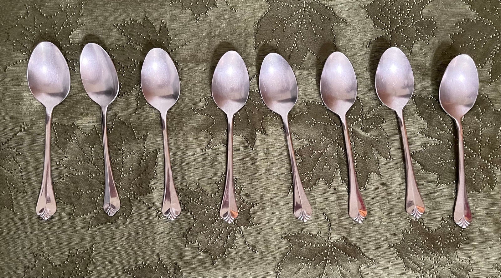 Royal Limited RLM8 Stainless RLZ 18/0 Soup Spoons Lot Of 8