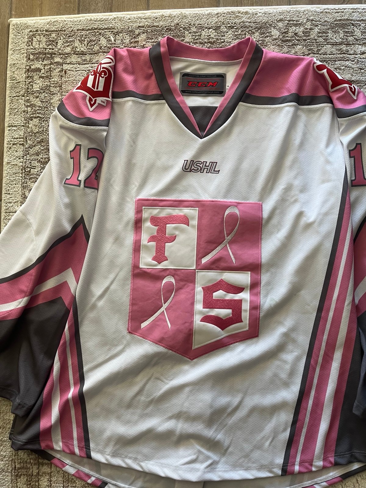 Dubuque fighting Saints jersey