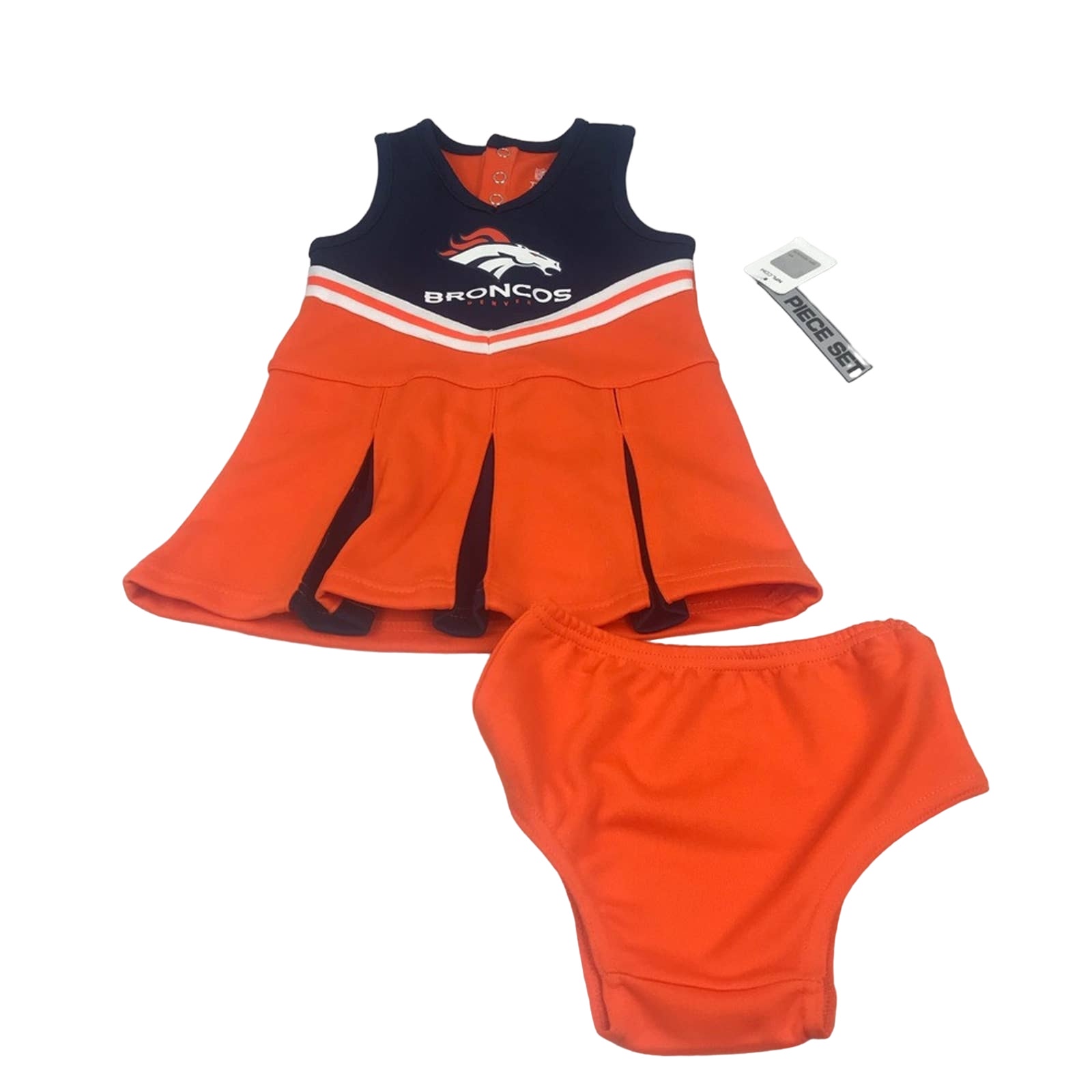 Broncos girls cheer dress 2t