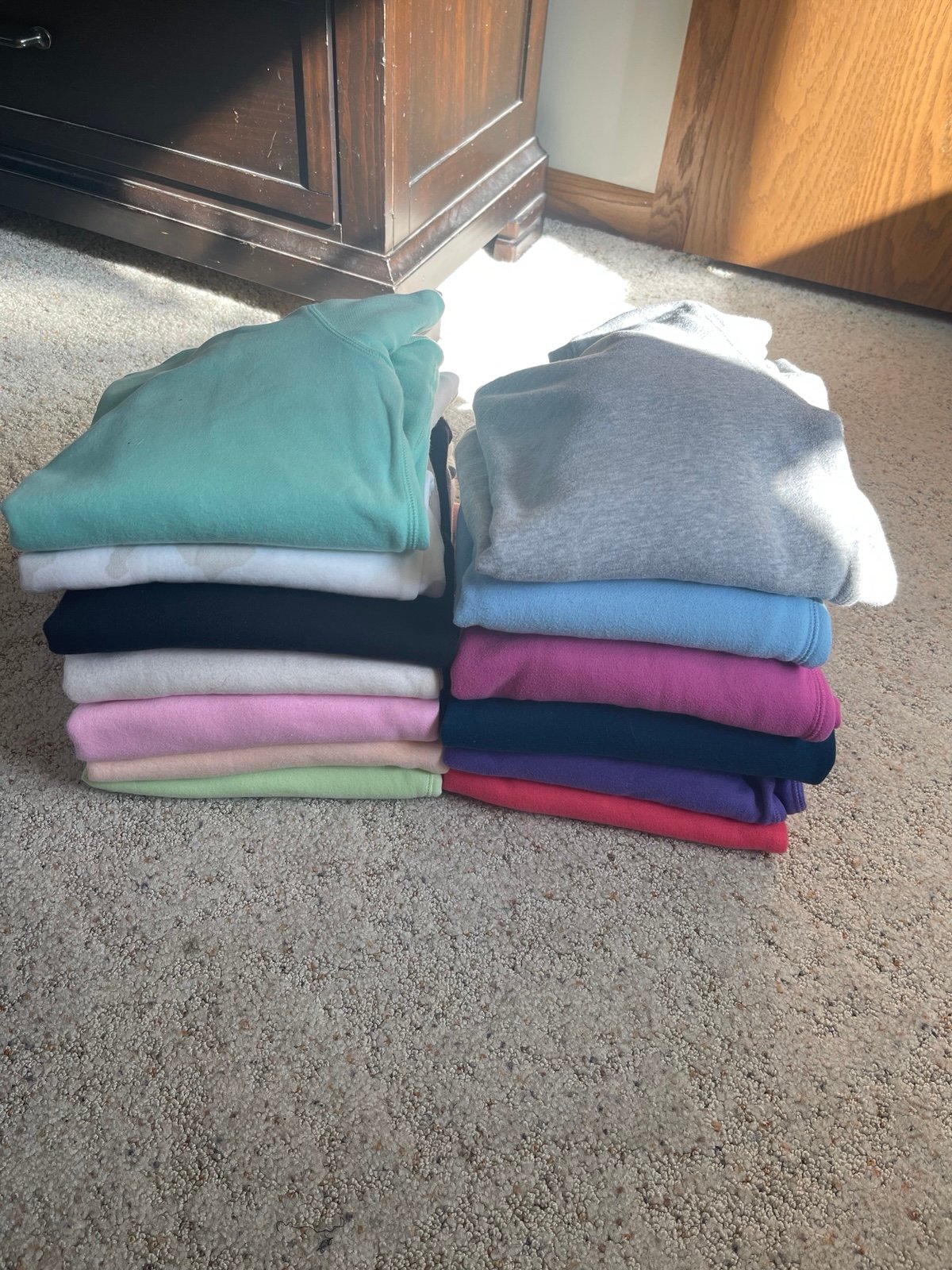 TekGear Ultrasoft Fleece Crewneck Sweatshirts