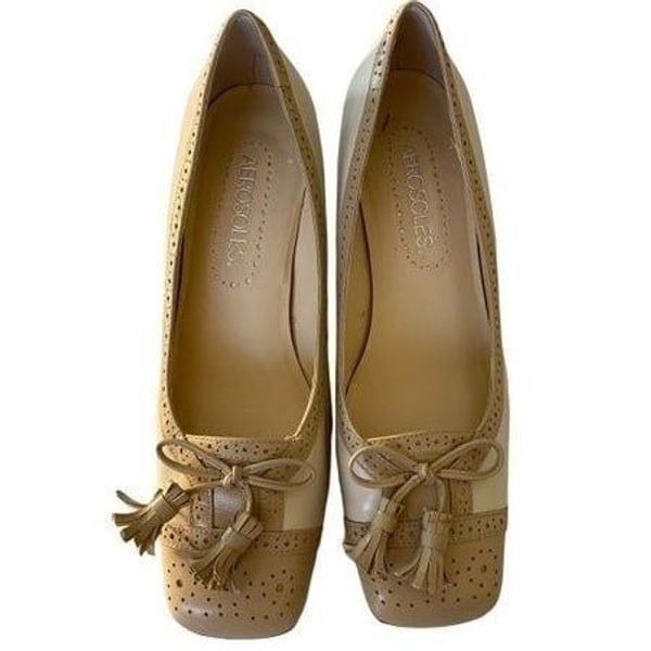 Aerosoles women’s Sutton tie tassel big pump size 7 1/2