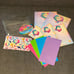 Vintage 90’s Lisa Frank Dolphins All-in-One Stationary Pack NOT Complete