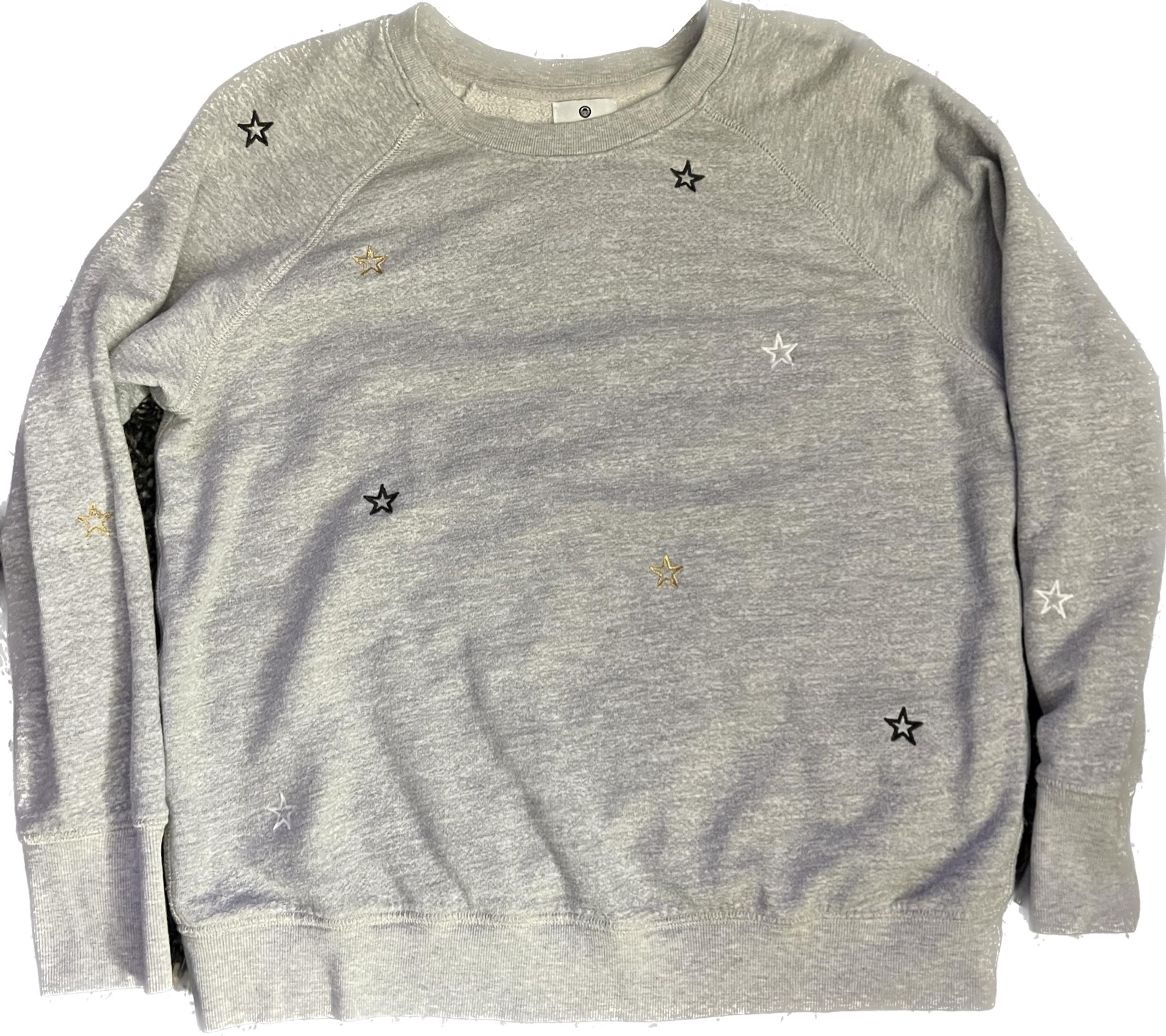 Women’s Sundry Crewneck Star Sweater size 3 (L)