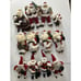 Christmas Lot Of 12 Assorted Santa Claus Ornament Figures 5 -10 in