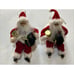 Christmas Lot Of 12 Assorted Santa Claus Ornament Figures 5 -10 in
