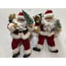 Christmas Lot Of 12 Assorted Santa Claus Ornament Figures 5 -10 in