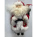 Christmas Lot Of 12 Assorted Santa Claus Ornament Figures 5 -10 in
