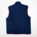 LL Bean Mountain Deep Pile Sherpa Fleece Vest Navy Blue Men's 2XL XXL