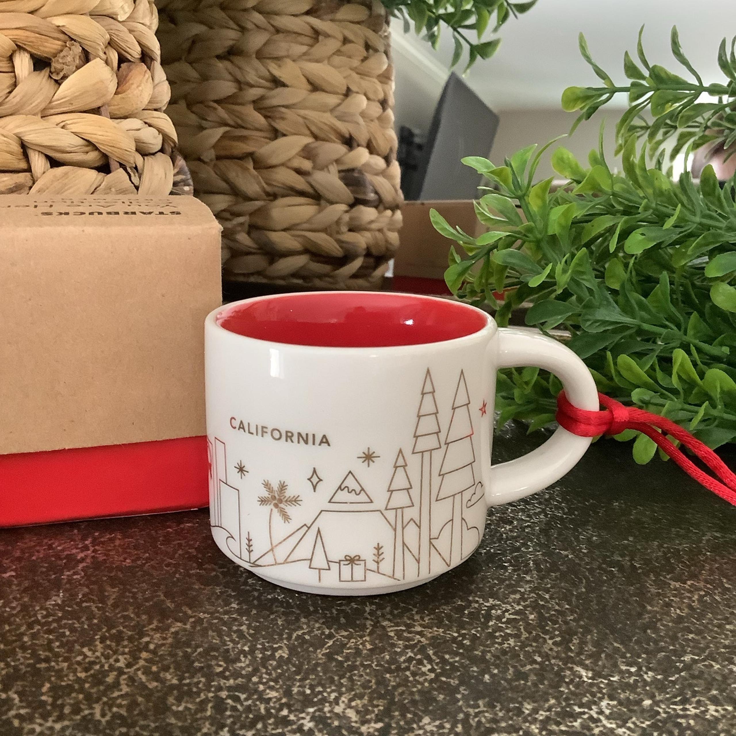 Starbucks California Mini Mug Ornament