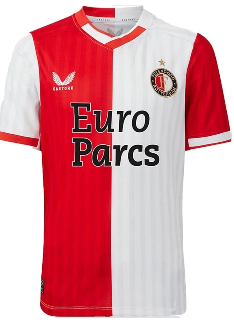 FEYENOORD THUISSHIRT 23/24 - Junior Calvin Stengs #10 Youth Large