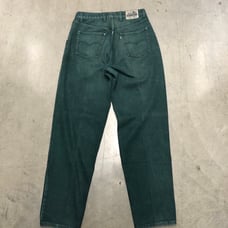 Vintage 90’s Levi’s Silvertab Baggy Jeans Men’s 33x34 Green Denim Skater Style