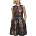 NWT Vince Camuto Womens Jacquard A-Line Dress Size 6