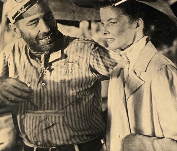Vintage African Queen Photo Hepburn & Bo