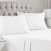 Classic White Twin XL Size Sheet Set 1800 Thread Count Cool and Breathable