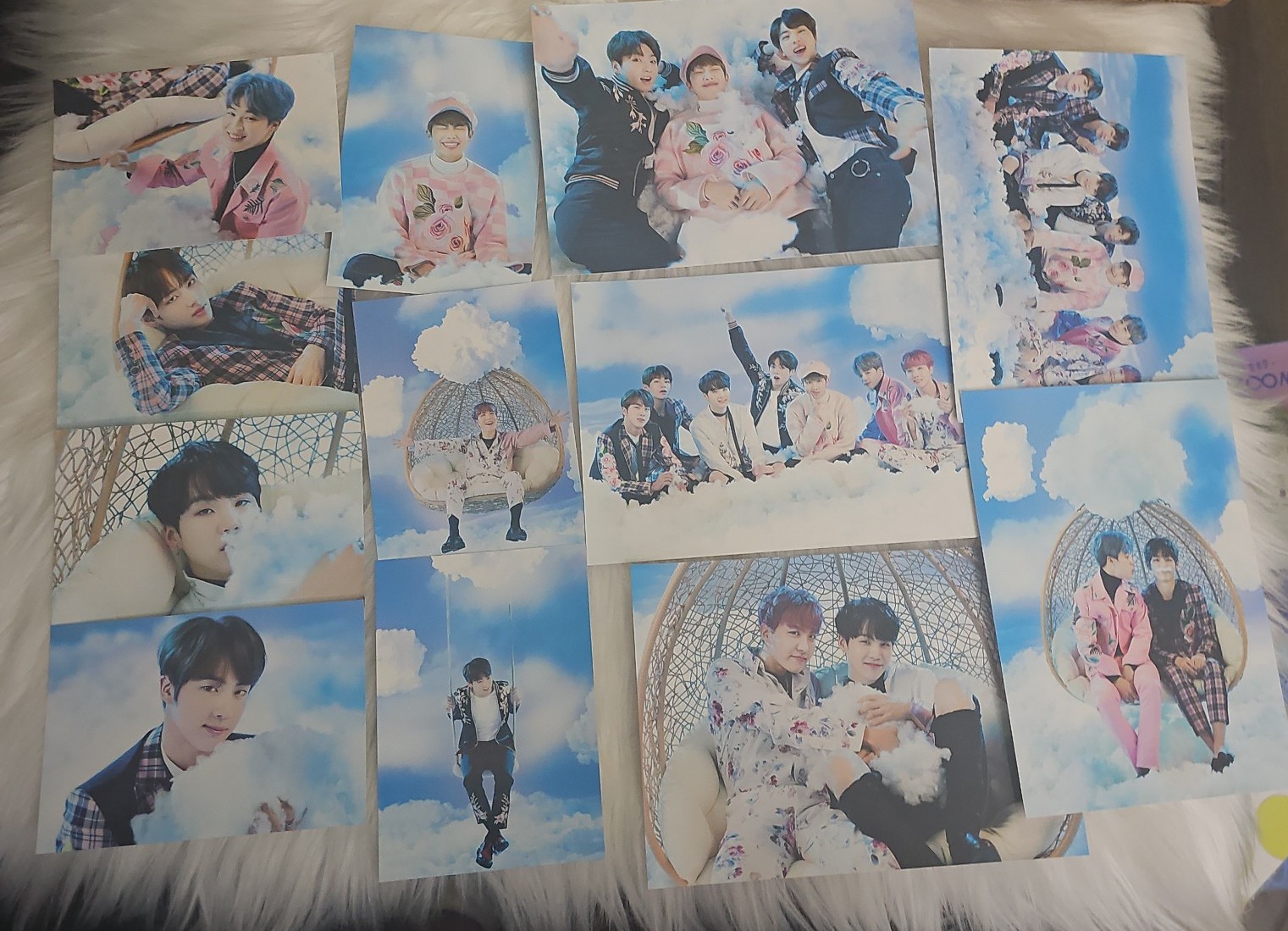 BTS THE WINGS TOUR PAPER FRAME SET