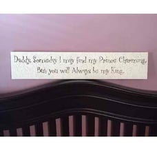 Wood Quote Wall Decor Girls Fairytale