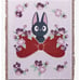 Our Universe Studio Ghibli Kiki's Delivery Service Jiji Bow Floral Throw