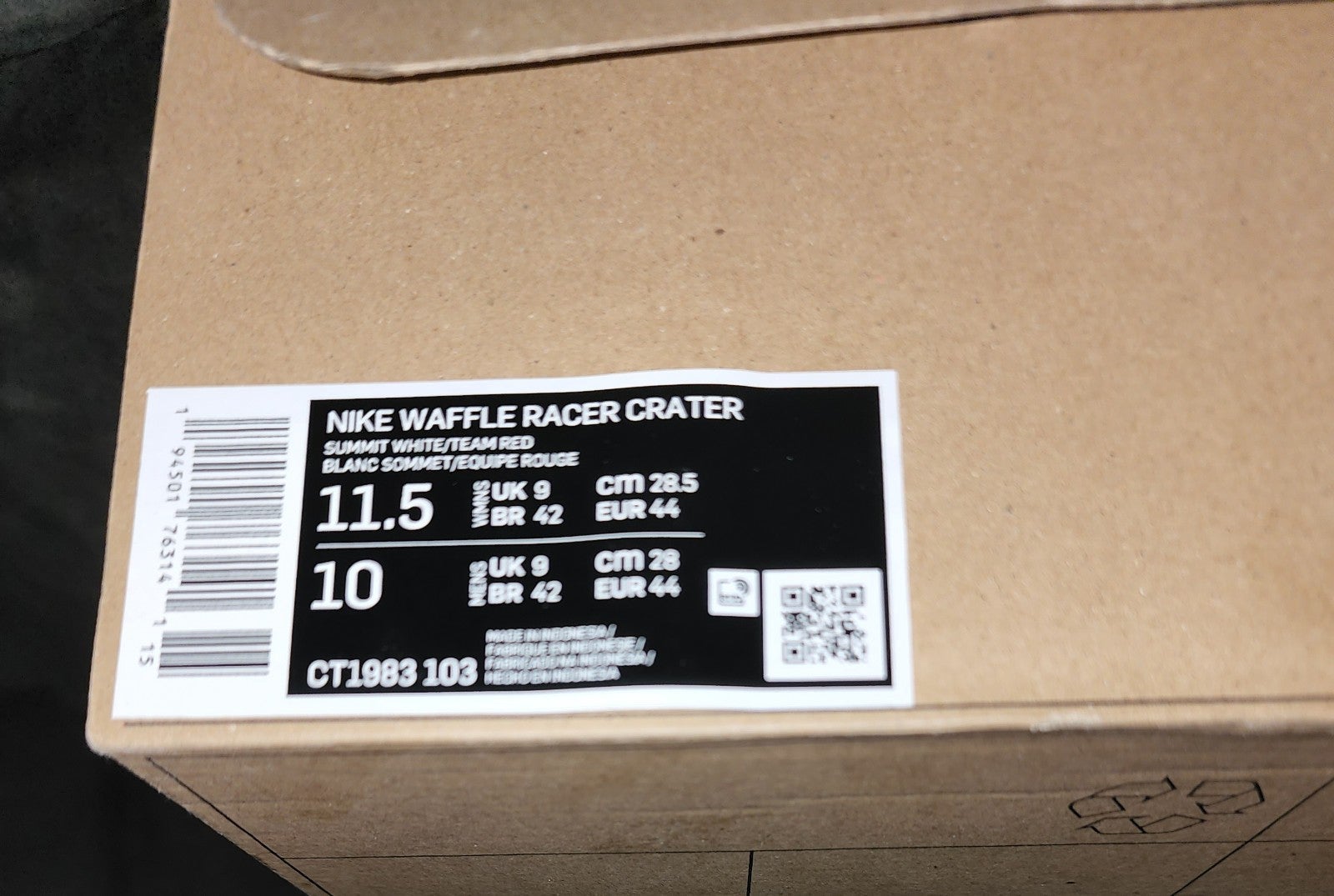 Nike Waffle Racer Crater