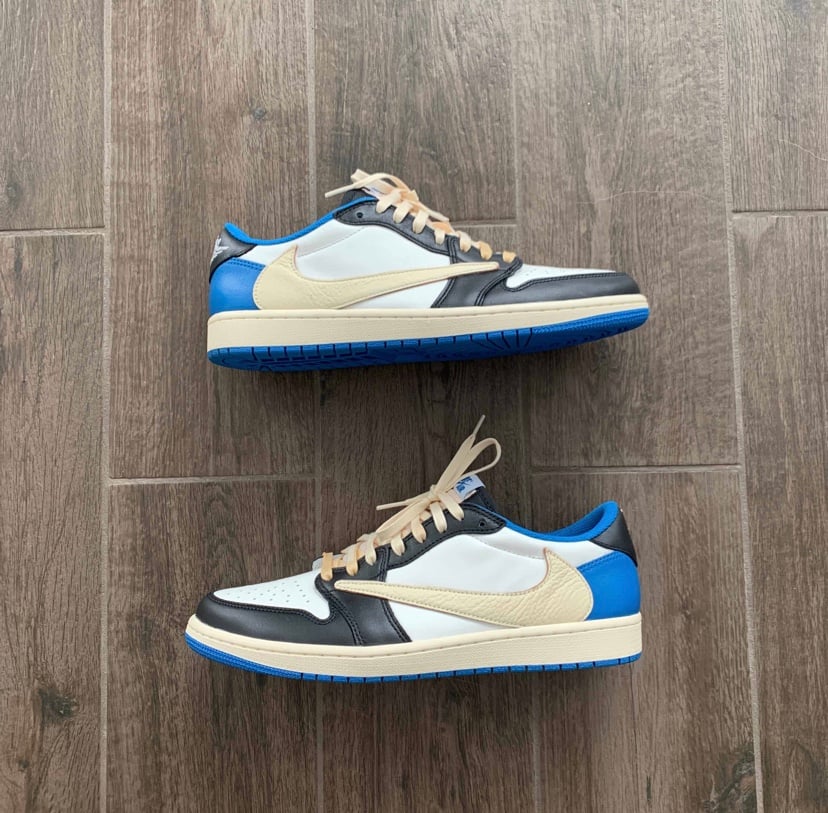 travis scott Jordan 1 low fragment
