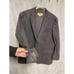 Joseph Abboud Blazer Men 46R Chameleon 2B Elbow Pad Flannel Surgeon Cuff 2X Luxe