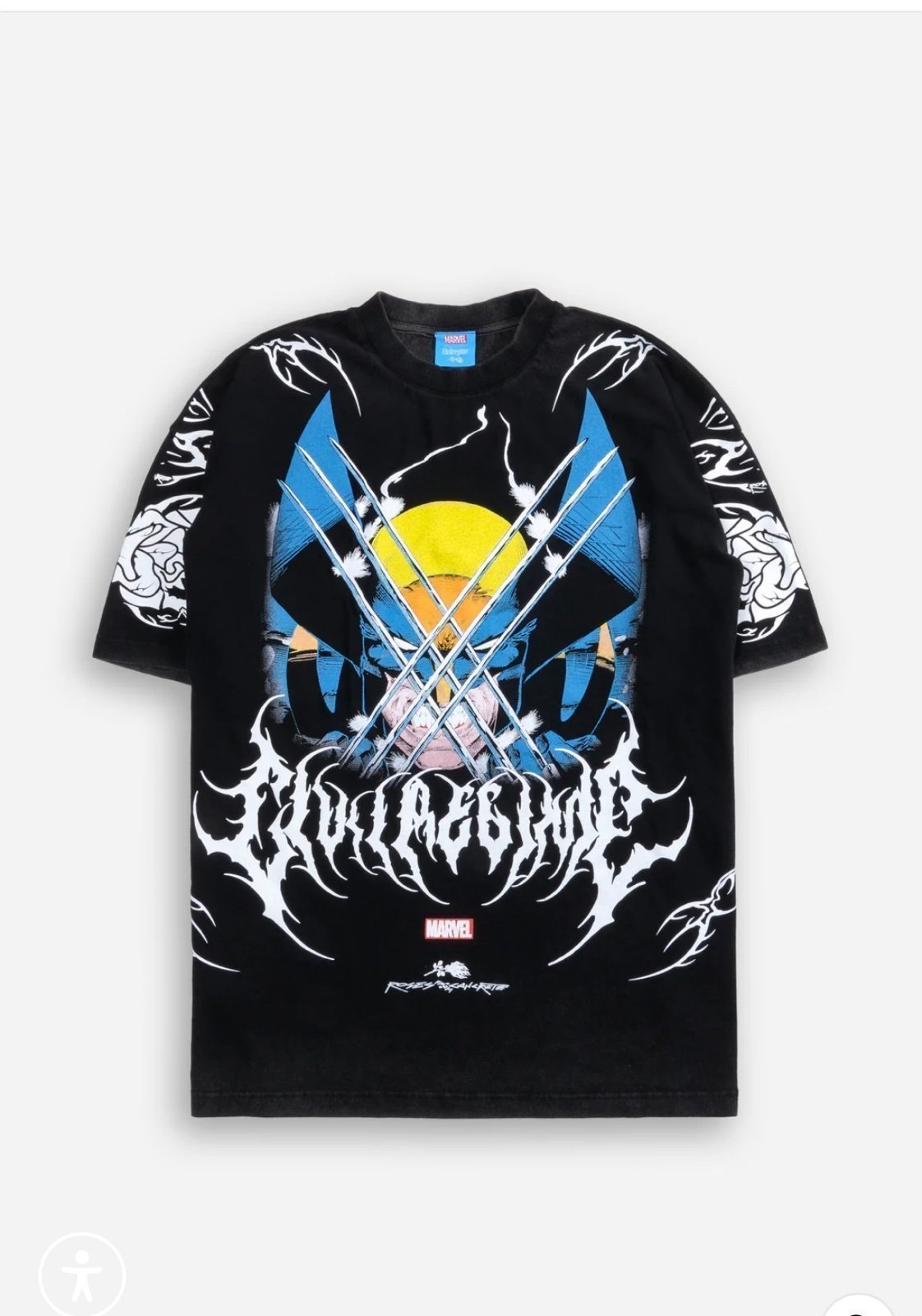 CIVIL REGIME X DARC SPORT X MARVEL WOLVERINE “METAL CORE” SHIRT- X LARGE